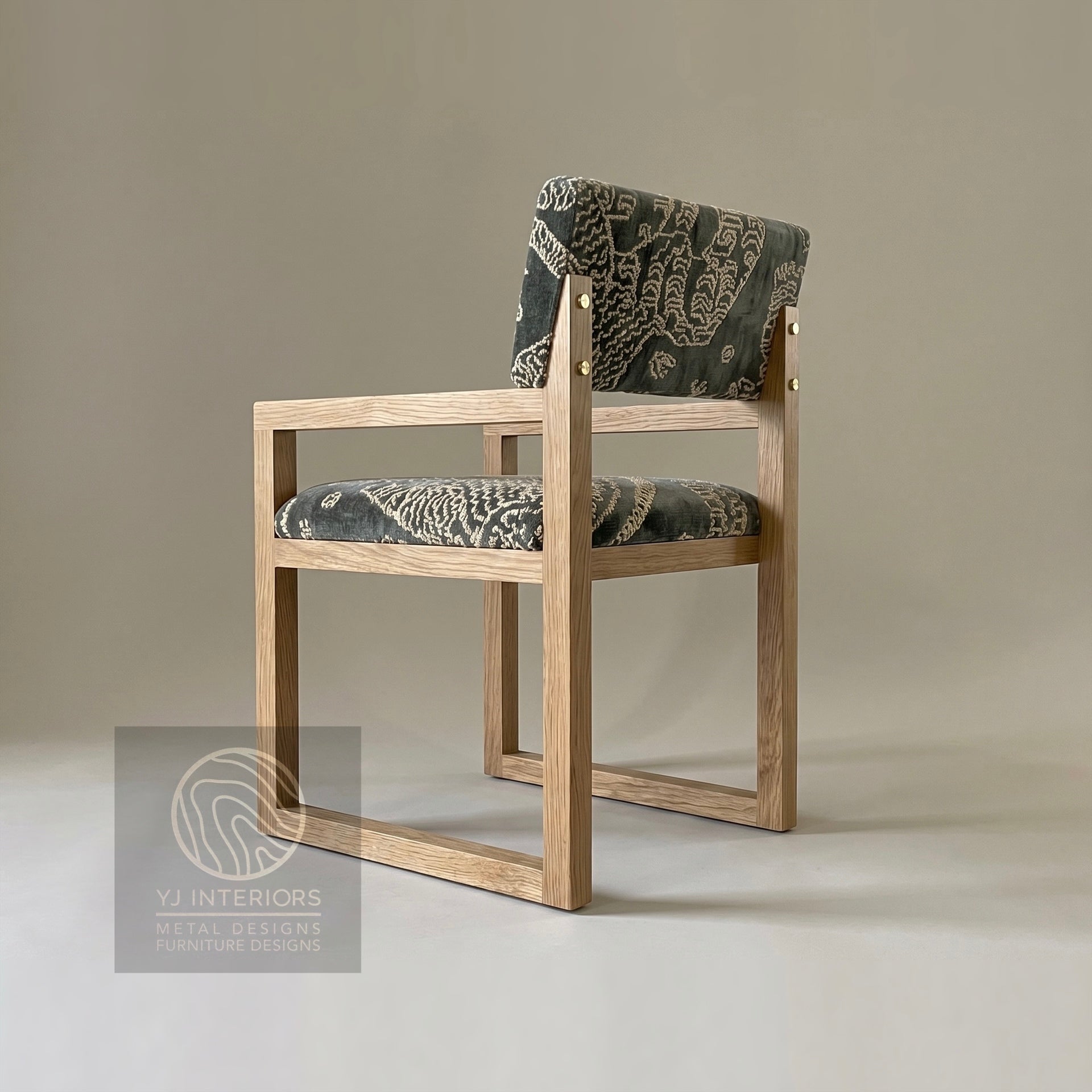 The Ren Dining Chair with Arms (COM) – yjinteriors