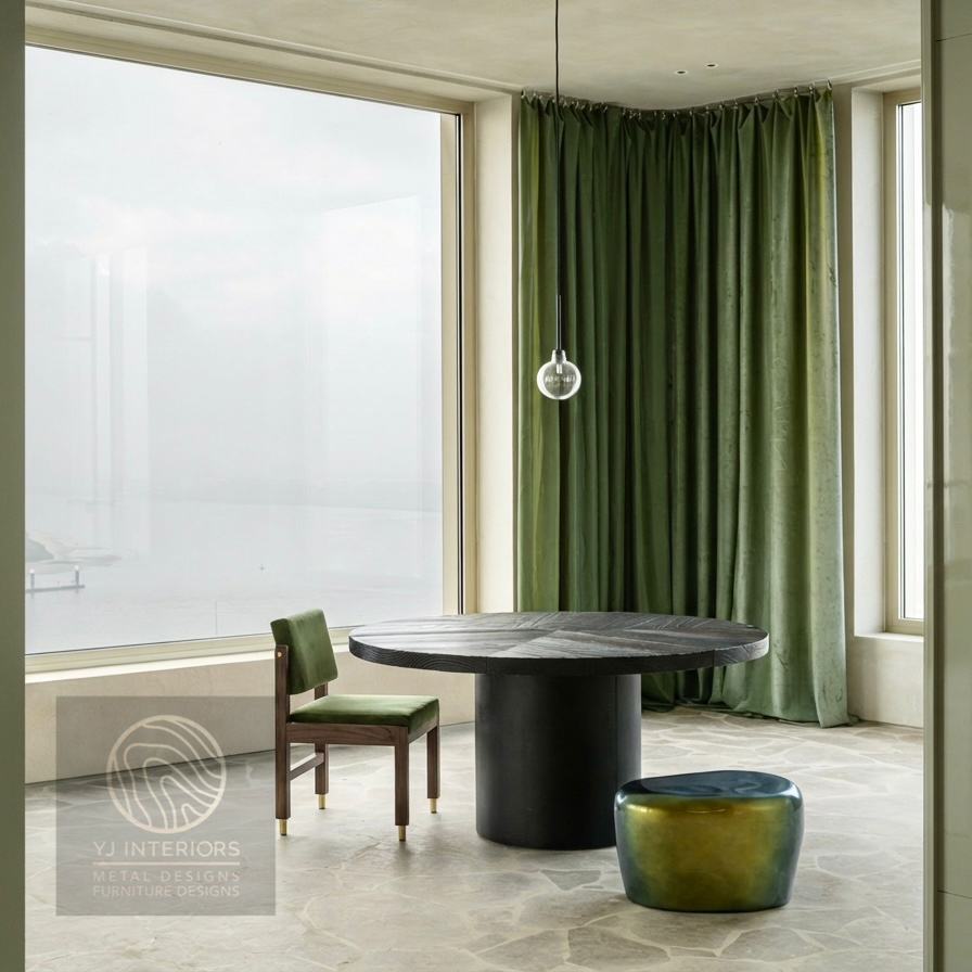 The Kodi Dining Side Chair - Moss Velvet