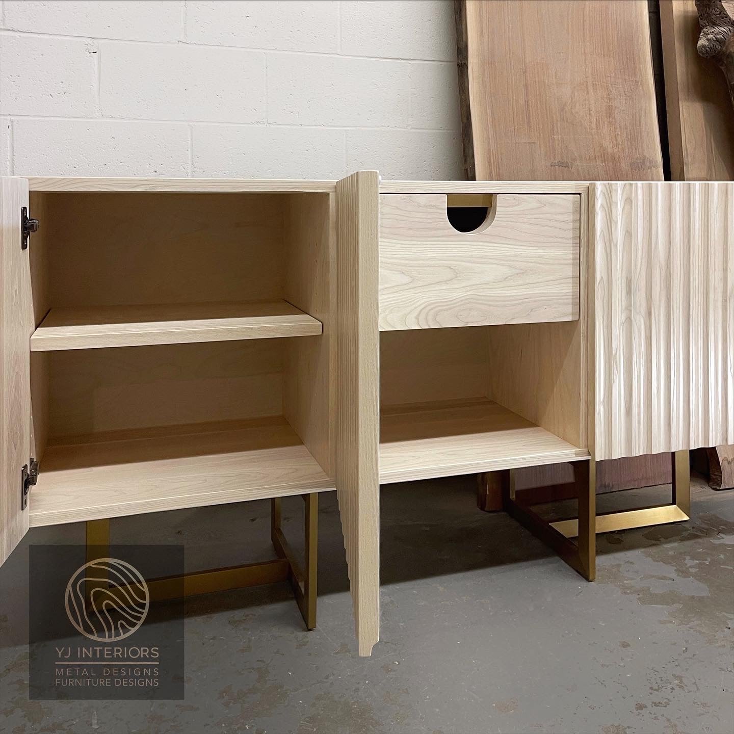 The Trio Sideboard / Credenza / Buffet