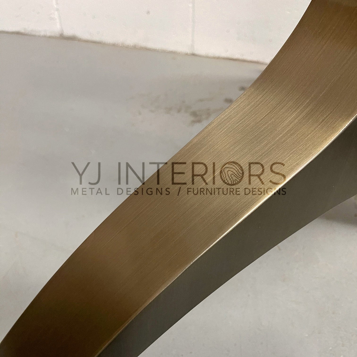 bronze tripod wishbone table