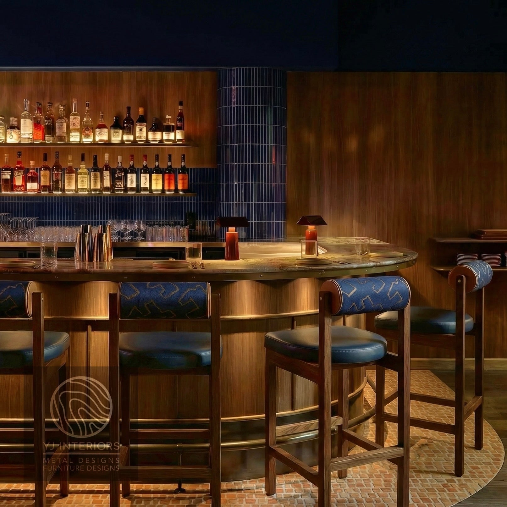 Rody TK Upholstered Stool