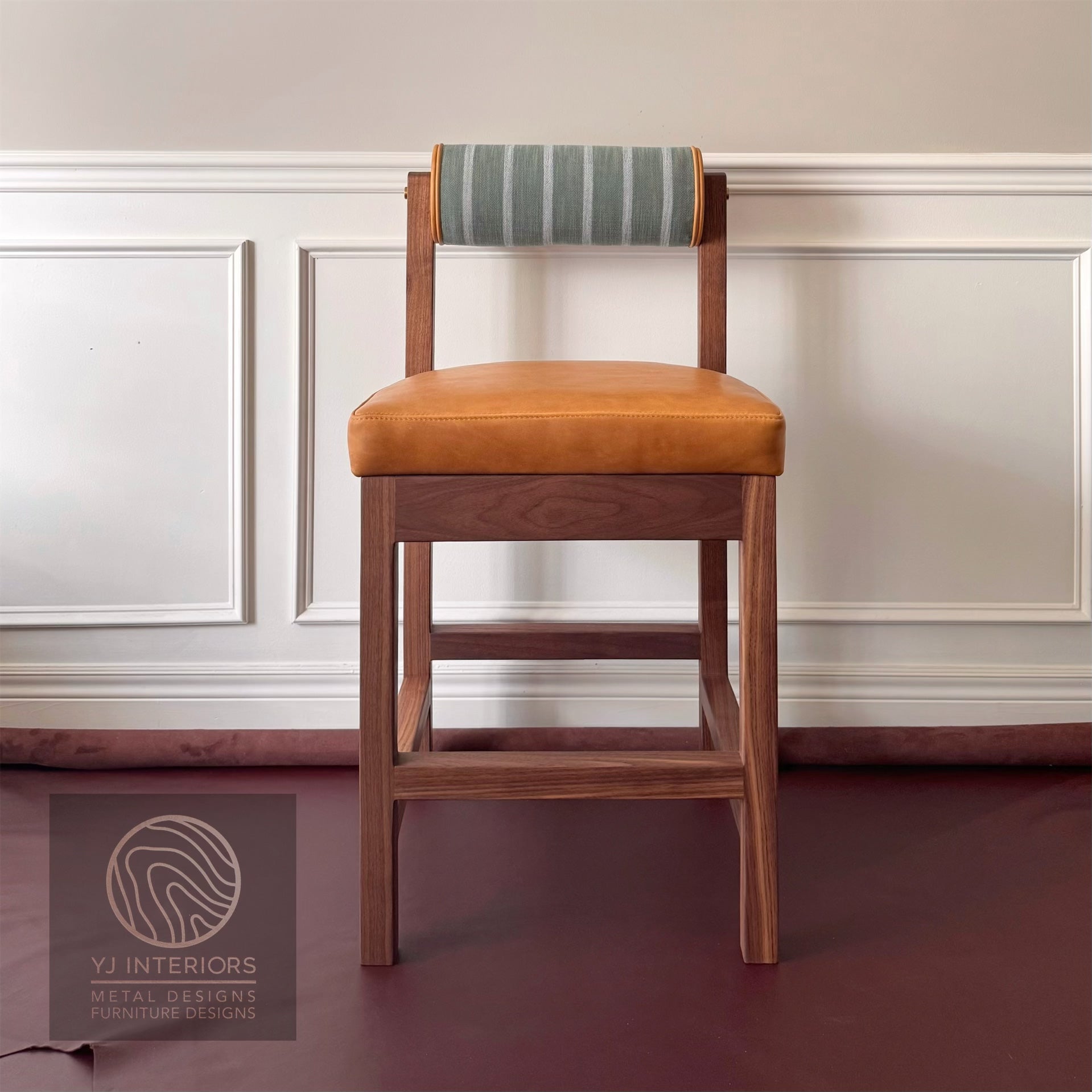 Rody bolster tk stool sheepskin