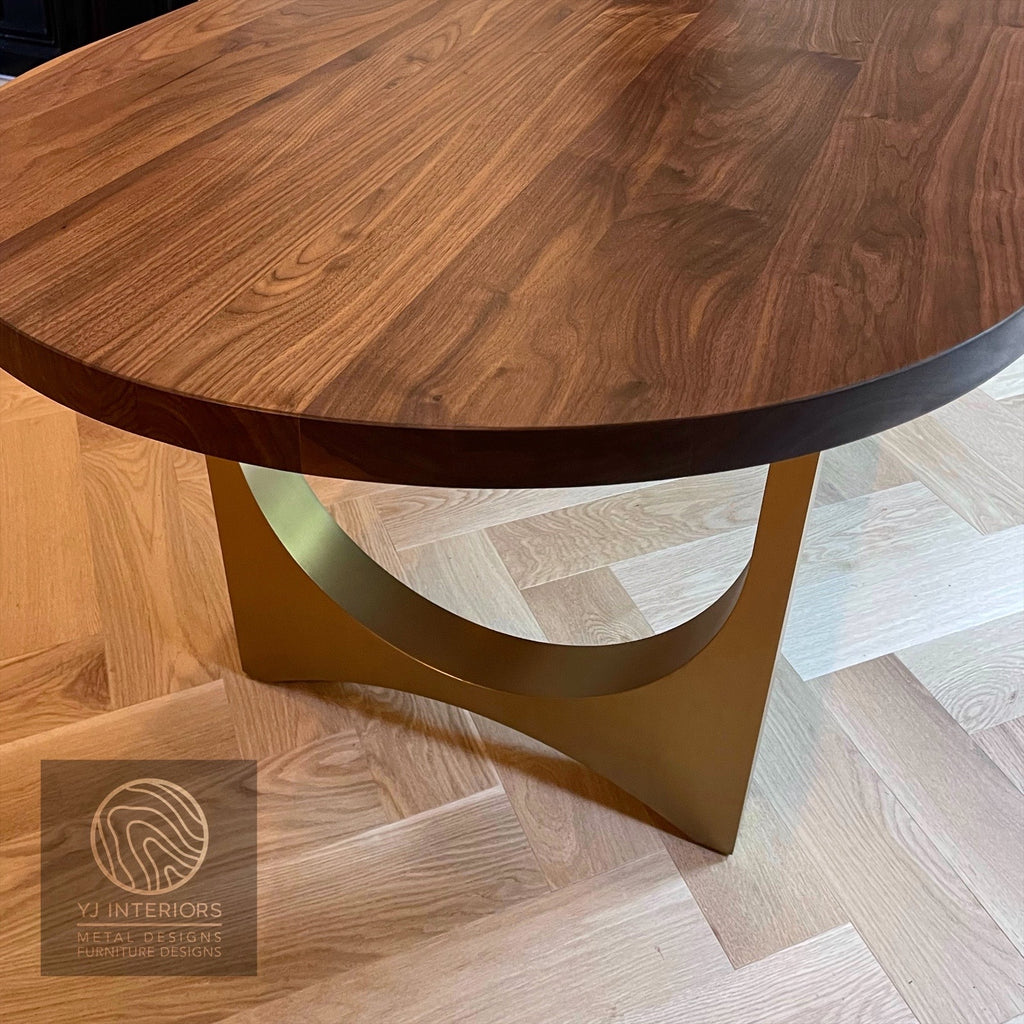 oval-walnut-brass-table