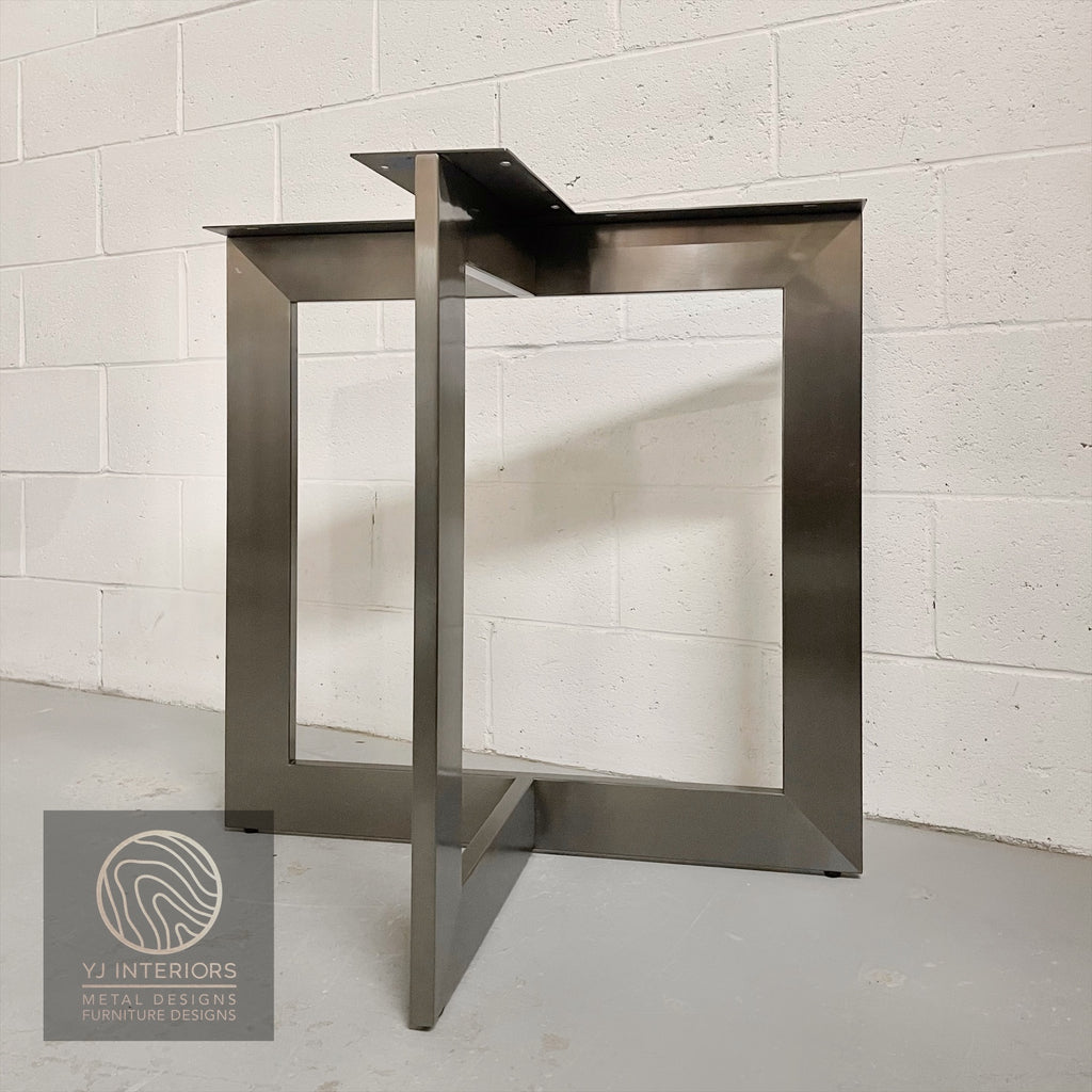 The Trio Brushed Stainless Steel Finish
