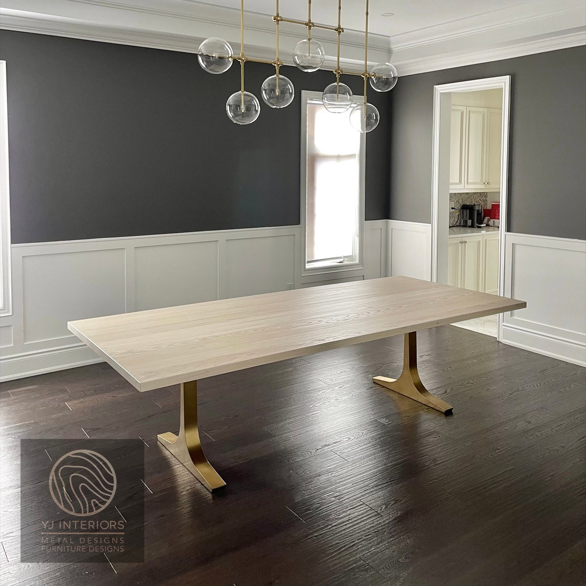 white oak hudson knight table