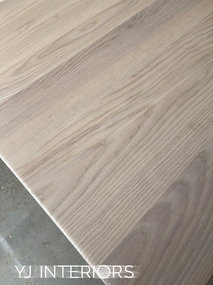 Cashmere White Ash Wishbone Table