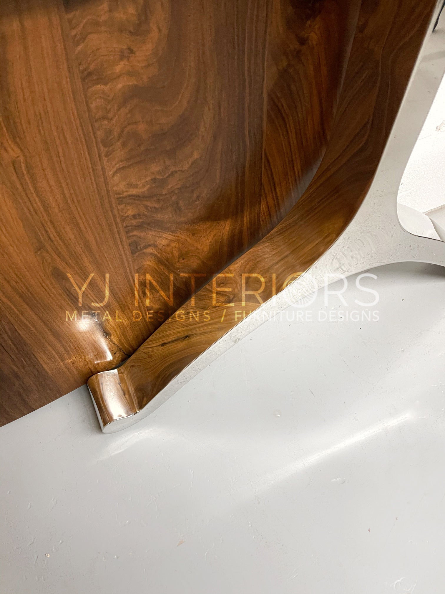 polished-nickel-wishbone-table-legs