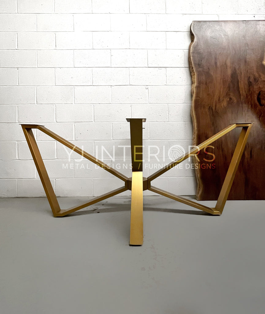 The Drac Satin Brushed Brass Base