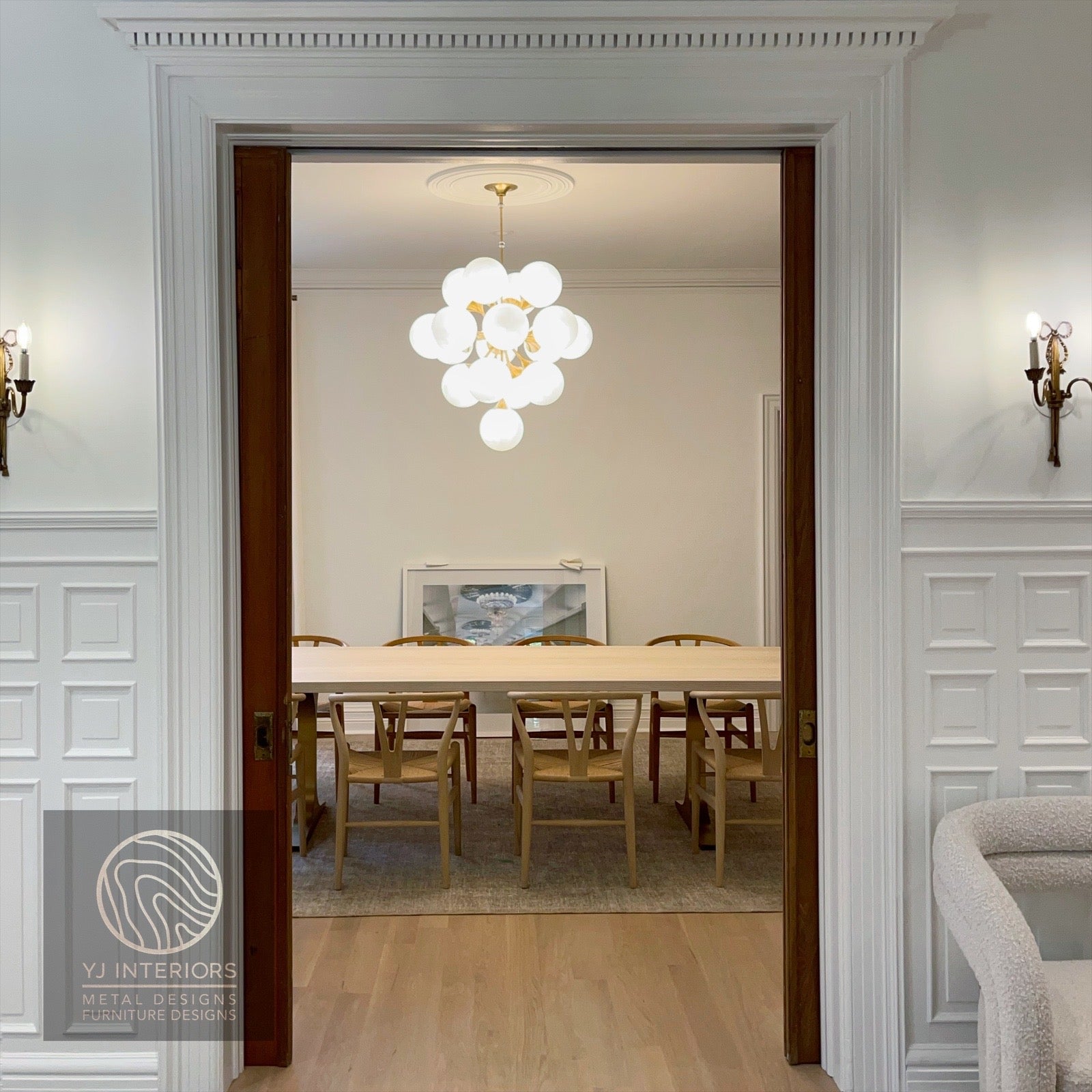 white oak hudson knight table