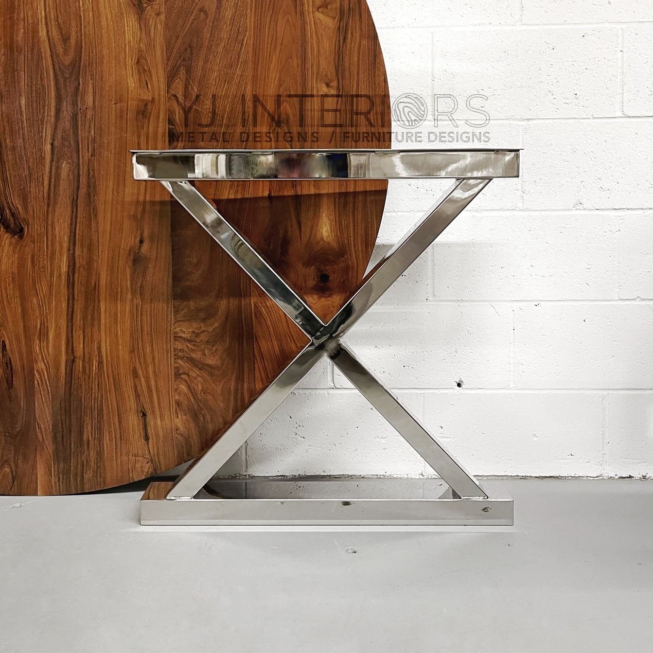x-polished-nickel-table-legs