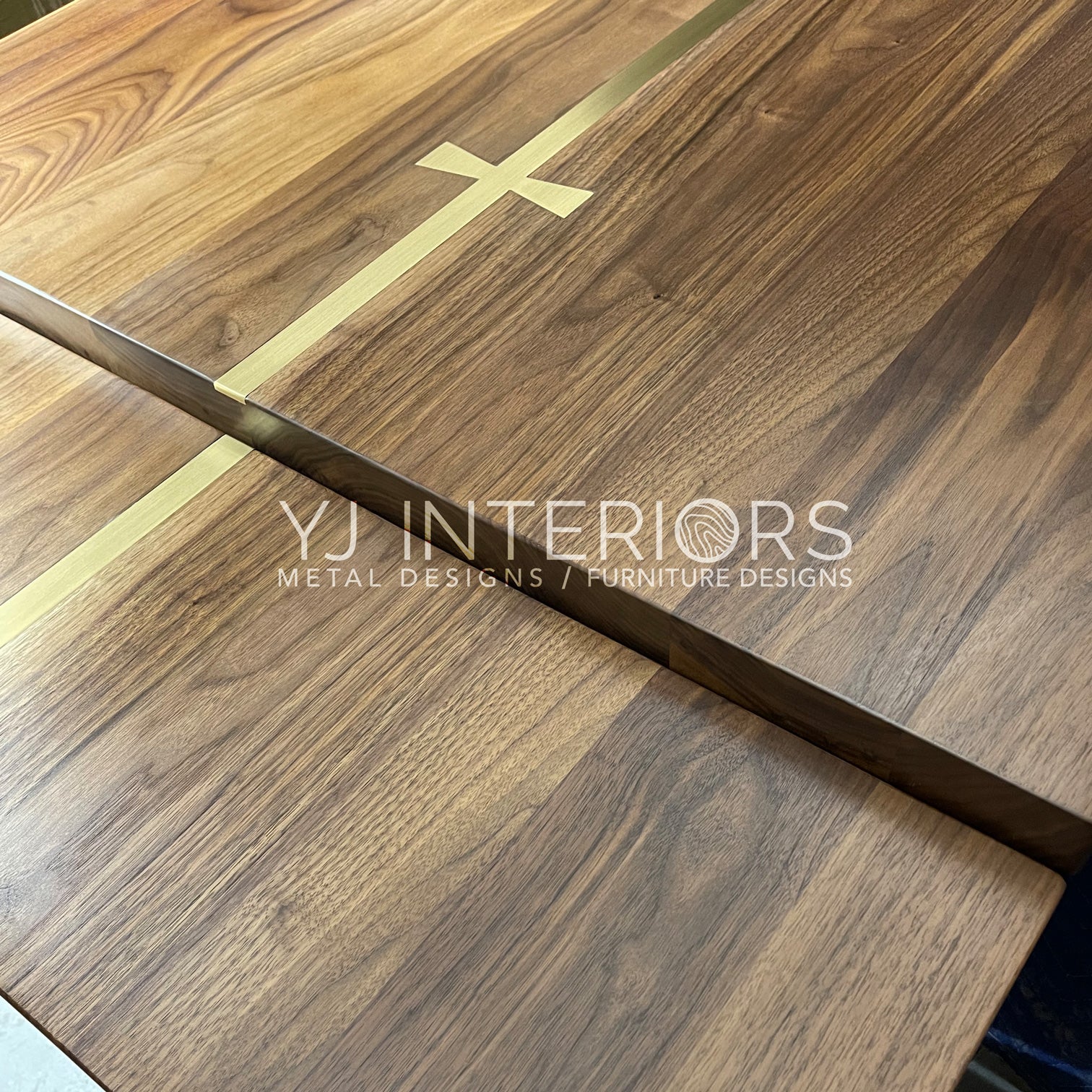 DUETTE BUTTERFLY brass tunnel TABLE